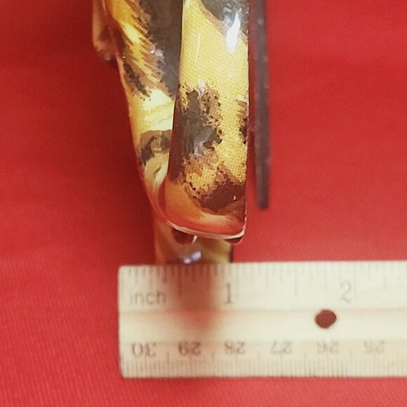 Decoupage Elephant Figurine Photo Picture Frame - Picture 9 of 11